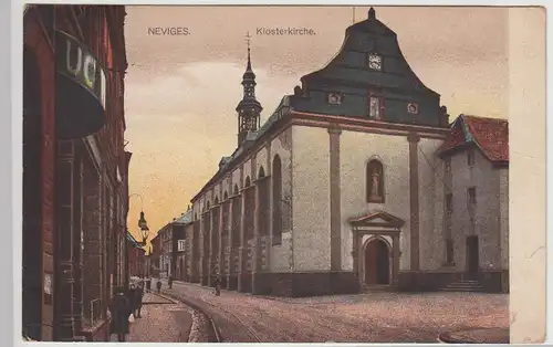 (114606) AK Neviges, Velbert, Klosterkirche 1922