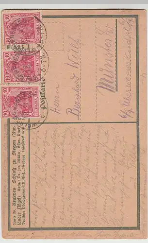 (114356) AK Siegen, Unteres Schloss 1920er
