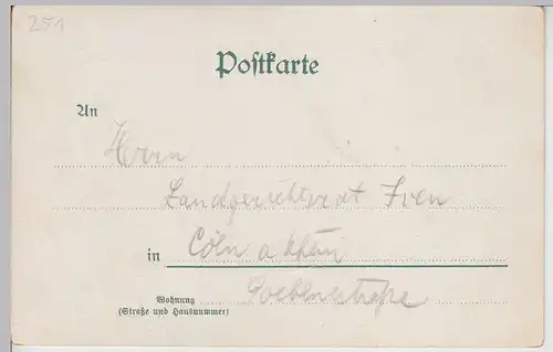 (113142) AK Gruss aus Bonn, Mehrbild Litho um 1900