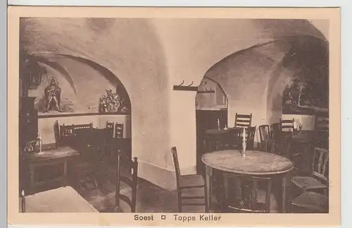 (112991) AK Soest, Topps Keller 1920er