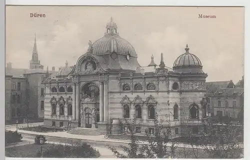 (112844) AK Düren, Museum 1906