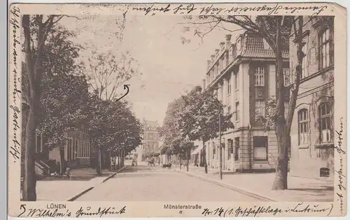 (112699) AK Lünen, Münsterstraße 1924