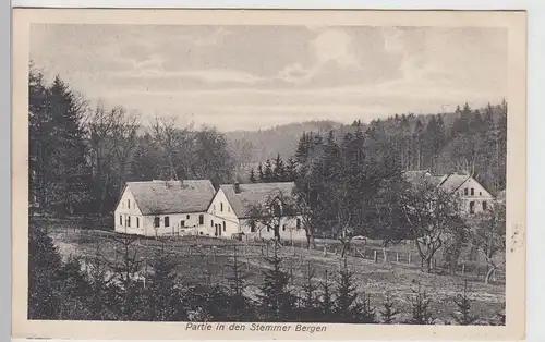 (111746) AK Partie in den Stemmer Bergen, Stemweder Berge 1916