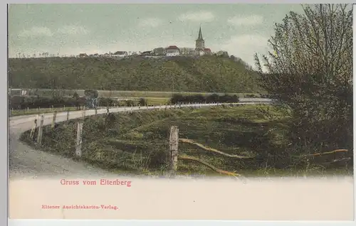 (110946) AK Gruss vom Eltenberg, Elten m. Kirche um 1906