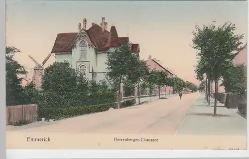 (110936) AK Emmerich, Herrenberger Chaussee, 1906