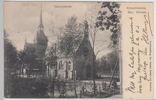 (110933) AK Eckardtsheim, Eckardtskirche, 1905