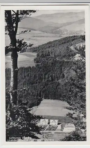 (110327) Foto AK Olsberg i.W., Blick vom hohen Olsberg