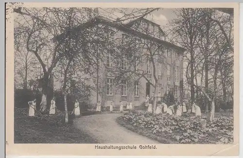 (109824) AK Gohfeld, Löhne, Haushaltungsschule 1936