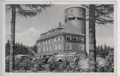 (109394) AK Kahler Asten, Aussichtsturm, Hochsauerland 1942