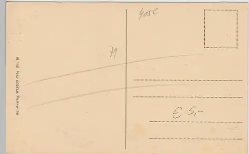 (108411) AK Mönchengladbach, München Gladbach, Webeschule, vor 1945