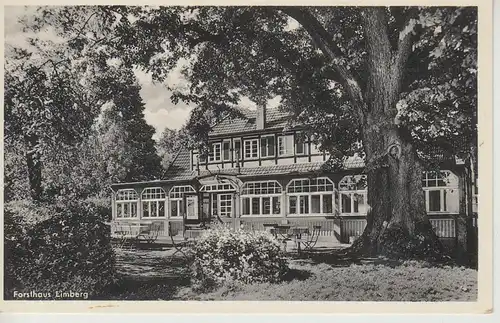 (107830) AK Forsthaus Limberg, Börninghausen, Preußisch Oldendorf, vor 1945