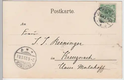 (107328) AK Gruss aus Wesel a. Rh., Berliner Thor, 1900