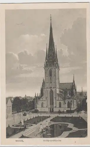 (105007) AK Wesel, Willibrordikirche, 1910er