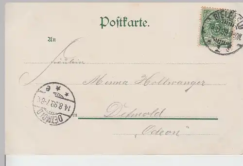 (104611) AK Johannisberg (Teutoburger Wald) 1899