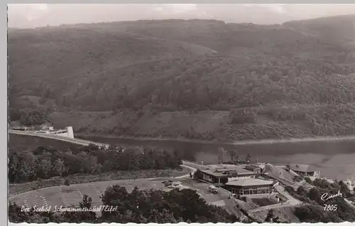 (104308) Foto AK Rurtalsperre Schwammenauel, Seehof, 1960