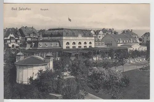 (101403) AK Bad Salzuflen, Kurpark, Kurhaus, vor 1945