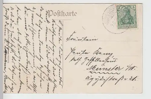 (101249) AK Burgsteinfurt, Steinfurt, Bagno See 1908