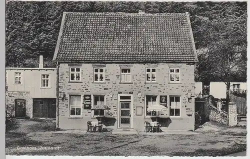 (100892) AK Gasthof zur Hardt, Herscheid, nach 1945