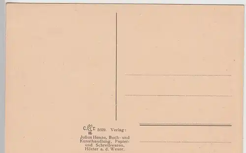 (100773) AK Corvey bei Höxter, Inneres der Kirche, vor 1945