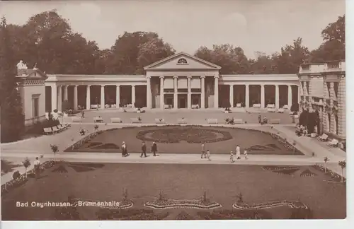 (100337) Foto AK Bad Oeynhausen, Brunnenhalle, vor 1945