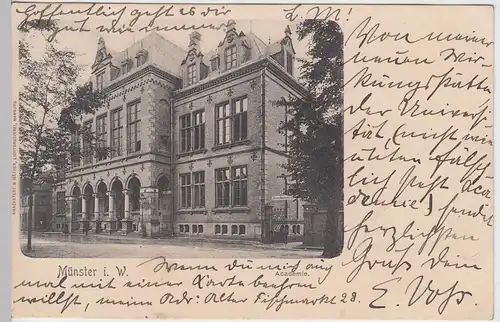 (94715) AK Münster i.W., Akademie, 1902