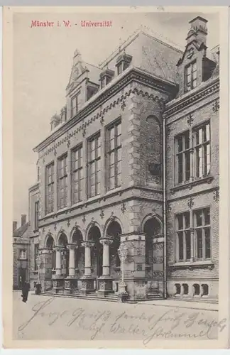 (7477) AK Münster, Westfalen, Universität 1912