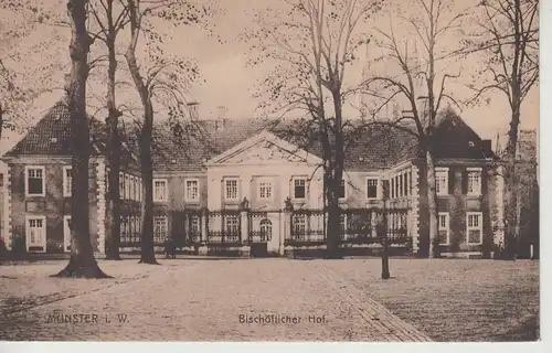 (107767) AK Münster, Westfalen, Bischöflicher Hof, um 1921