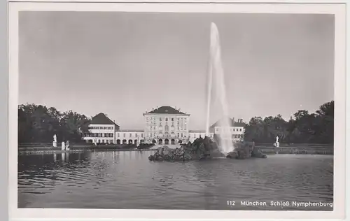 (84546) Foto AK München, Schloss Nymphenburg, vor 1945