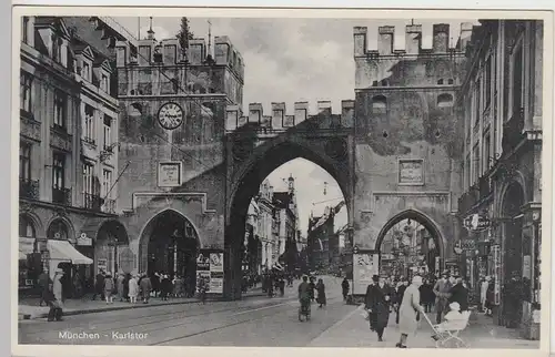 (84543) AK München, Karlstor, vor 1945