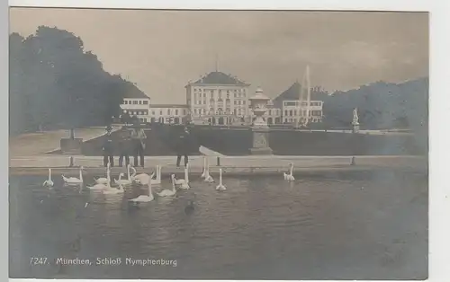 (78567) Foto AK München, Schloss Nymphenburg, bis um 1905