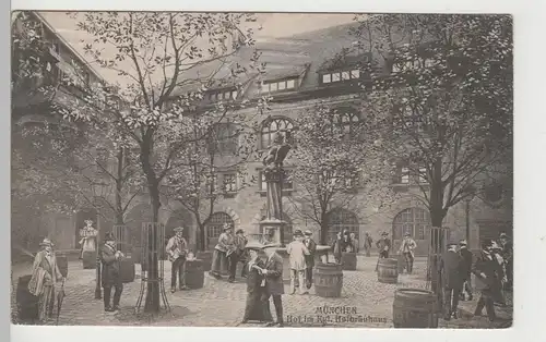 (78564) AK München, Hofbräuhaus, Innenhof 1916-20