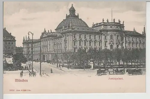 (74228) AK München, Justizpalast, bis 1905