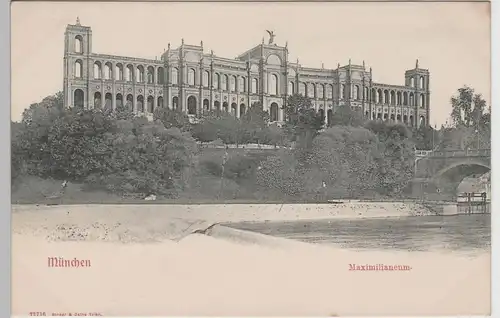 (74227) AK München, Maximilianeum, bis 1905