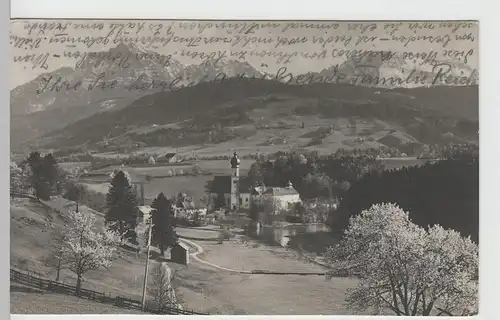 (66584) Foto AK Ort in Bayern, unbekannt, Stempel München 1930er