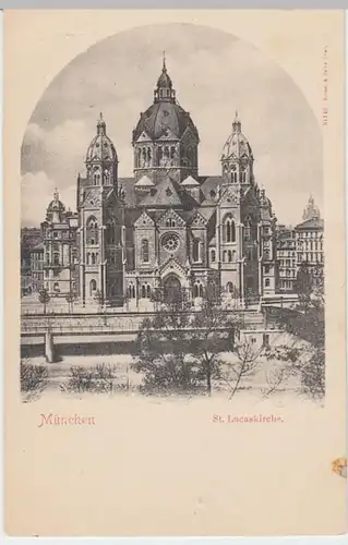 (6181) AK München, St. Lukaskirche, bis 1905