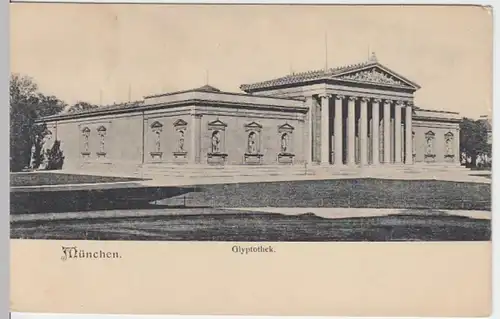 (5818) AK München, Glyptothek, bis 1905