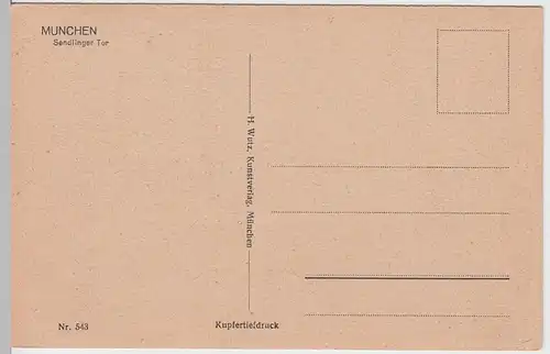 (55247) AK München, Sendlinger Tor, vor 1945