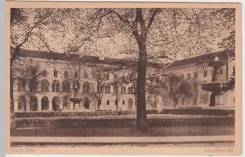 (51816) AK München, Universität, 1928