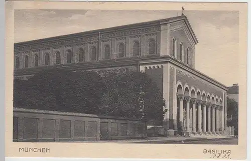 (50938) AK München, Basilika, 1922