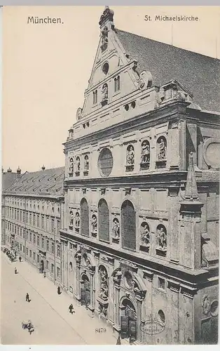 (40965) AK München, St. Michaelskirche um 1910