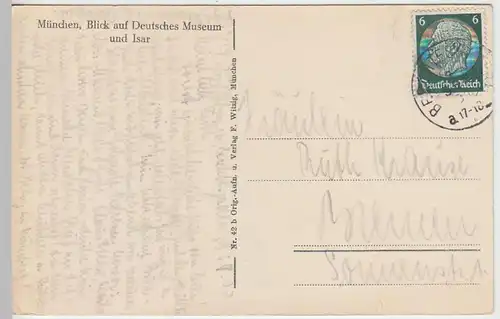 (40062) AK München, Deutsches Museum 1937