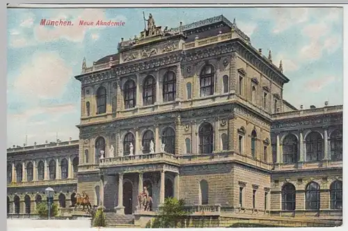 (24522) AK München, Neue Akademie, bis 1905