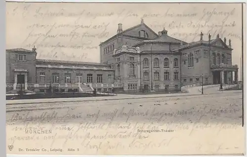 (24086) AK München, Prinzregenten-Theater 1907