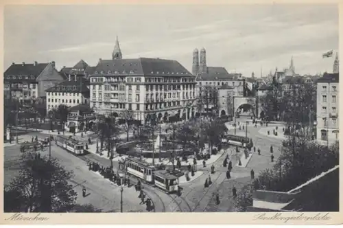 (1919) AK München, Sendlingertorplatz, vor 1945