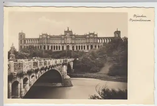 (18150) Foto AK München, Maximilianeum 1938