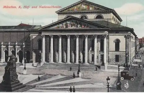(153) AK München, Theater, bis 1918