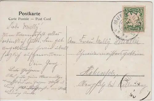 (115633) AK München, Nationalmuseum 1906