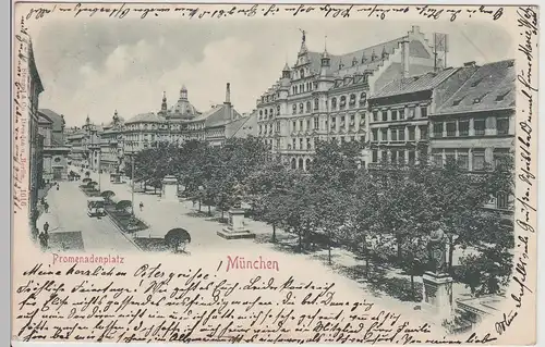 (114790) AK München, Promenadenplatz 1900