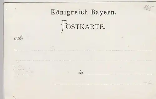 (112098) AK Gruß aus München, Neues Rathaus, bis um 1905