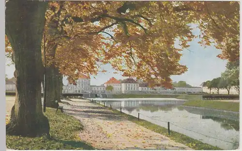 (110119) AK München, Schloss Nymphenburg im Herbst 1926